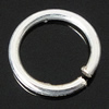 Scie Sterling Silver Fermé anneau de saut, argent sterling 925, beignet, Plaquage normal, plus de couleurs à choisir, Vendu par PC