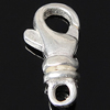 Lobster Swivel Clasp, 925 Sterling Silver, plated Approx 1.8mm 