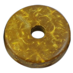 Abalorios de Coco, Donut, marrón, 12x3.5mm, agujero:aproximado 3.5mm, aproximado 1000PCs/Bolsa, Vendido por Bolsa