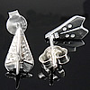 Sterling Silver Stud Earring, 925 Sterling Silver, sterling silver post pin, plated 