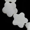 Perles en coquille naturel, fleur, plus de couleurs à choisir Environ 1mm Environ 15 pouce  Vendu par lot
