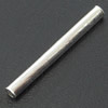Sterling Silver Tube Beads, 925 Sterling Silver, plated, smooth Approx 1.2mm 