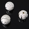 Sterling Silver Stardust Beads, 925 Sterling Silver, Round Approx 1.3mm [