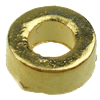 Zinc Alloy Jewelry Beads, Donut, plated 6mm, Approx 