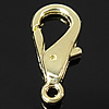 Zinc Alloy Lobster Clasp, gold color plated, cadmium free Approx 2mm 
