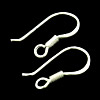Sterling Silver Hook Earwire, 925 Sterling Silver, plated 0.6mm Approx 1.6mm 