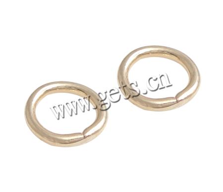 Gold Filled Jump Rings, Donut, 14K gold-filled & different size for choice, Sold By PC
