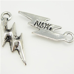 Zinc Alloy Jewelry Pendants, plated nickel, lead & cadmium free Approx 1.5mm, Approx 