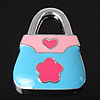 Zinc Alloy Handbag Pendants, enamel, multi-colored Approx 