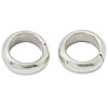 Saw Cut Stainless Steel Closed Jump Ring, 304 Stainless Steel, Donut, smooth, original color Approx 4mm 