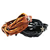 Cowhide Bracelets, Zinc Alloy, with Cowhide, plated nickel, lead & cadmium free Approx 19-20 Inch 