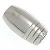 Runder Edelstahl Magnetverschluss, Rohr, plattiert, Kundenindividuell, keine, 19x11mm, Bohrung:ca. 6mm, verkauft von PC