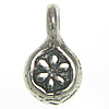 Sterling Silver Pendants, 925 Sterling Silver, Flat Round Approx 1.8mm 