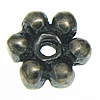 Sterling Silver Spacer Beads, 925 Sterling Silver, Flower Approx 0.6mm 