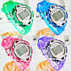 Uhrenarmbänder für Kinder, Kunststoff, flache Runde, keine, Länge:ca. 8.2 ZollInch, verkauft von PC