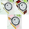 Bracelets de montre pour femmes, alliage de zinc, avec cuir PU & verre, Placage de couleur platine, avec strass, plus de couleurs à choisir, 38mm, 18mm Environ 9.4 pouce, Vendu par PC