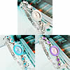 Fashion Watch Bracelet, Zinc Alloy, with Glass, platinum color plated, for woman & enamel 10mm Approx 7.8 Inch 