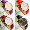 Bracelets de montre pour femmes, alliage de zinc, avec cuir PU & verre, Placage, avec strass, plus de couleurs à choisir, 37mm, 17mm Environ 8.8 pouce, Vendu par PC