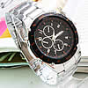 Chronograph Watch, Zinc Alloy, with Glass, Round, plated, for man, 39mm, 18mm Approx 8.6 Inch 