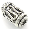 Zinc Alloy Tube Beads, plated cadmium free Approx 2mm, Approx 