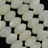 Natural White Shell Beads, Rondelle Inch 