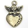 Character Shaped Zinc Alloy Pendants cadmium free Approx 2.5mm, Approx 