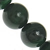 Perles en Malachite naturelle, Rond, multiple tailles pour le choix, grade B pouce, Vendu par brin