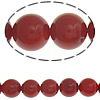 Natural Coral Beads, Round, red, Grade AA, 8mm Approx 0.51mm Approx 15 Inch, Approx 