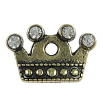 Zinc Alloy Jewelry Pendants, Crown, plated nickel, lead & cadmium free Approx 2mm 
