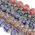 Indonesia Jewelry Beads, mixed, mixed colors, cadmium free, 16mm Approx 2.5mm 