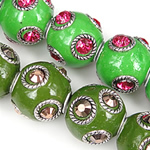 Indonesia Jewelry Beads, mixed, mixed colors, cadmium free Approx 3mm 