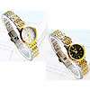 女性向けの腕時計ブレスレット, 亜鉛合金, ラウンド形, 無色, 25mm, 12mm, 長さ:約 7.8 インチ, 売り手 パソコン