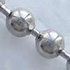 Stainless Steel Ball Chain, 304 Stainless Steel, original color, 2.4mm 