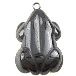 Non Magnetic Hematite Pendant, with Iron, Frog Approx 1.5mm 