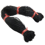 Вощеная хлопок шнур, Китай & разный размер для выбора, черный, 400м/Лот, продается Лот