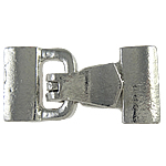 Brass Magnetic Clasp, platinum color Approx 1MM 