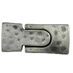 Zinc Alloy Magnetic Clasp, rectangle nickel, lead & cadmium free Approx 