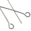 Stainless Steel Eyepins, 316 Stainless Steel, original color Approx 
