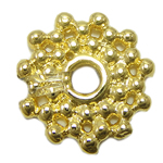 Brass Spacer Beads, Flower, plated cadmium free Approx 1mm 