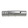 Stainless Steel Bayonet Clasp, Column, plated Approx 6mm 