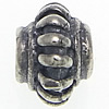 Thailand Sterling Silver Beads, Drum Approx 2mm 