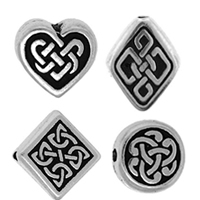 Sterling Silver Celtic Beads