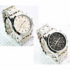 Men Wrist Watch, Zinc Alloy, with Glass, platinum color plated, for man 43mm, 22mm Approx 9 Inch 