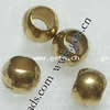 Brass Crimp Beads, Drum, smooth nickel, lead & cadmium free, 1.5-2mm 