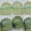 Prehnit-Perlen, Prehnit, rund, natürlich, 10mm, Länge:15 ZollInch, 37PCs/Strang, verkauft von Strang