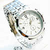 Montre de chronographe, alliage de zinc, Plat rond, couleur originale Environ 9 pouce, Vendu par PC