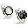 Хронограф Часы, цинковый сплав, Плоская круглая форма, Много цветов для выбора, длина:Приблизительно 9 дюймовый, продается PC
