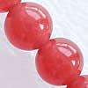 Dyed Marble Beads, Flat Round Inch 