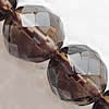 Natural Smoky Quartz Beads, Round, faceted, 10mm Inch 