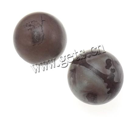 Chinese Painting Stone Bead, Round, more sizes for choice & no hole, Sold By PC